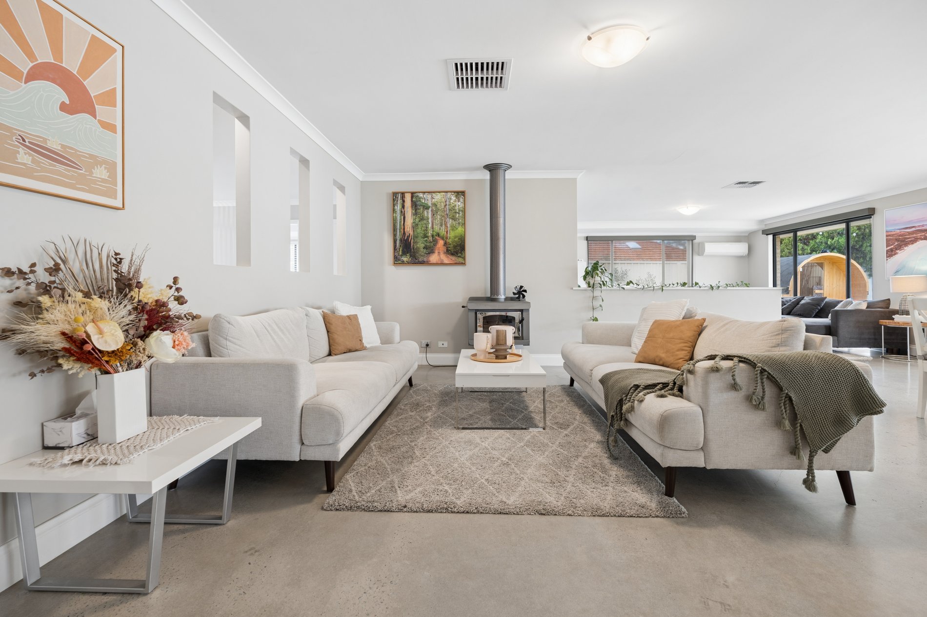 Main living area at 17 Arnisdale Road, Duncraig